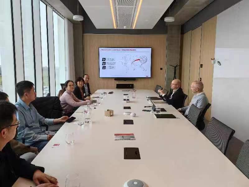 中国工程机械工业协会工业车辆分会张洁秘书长一行赴德观展 LogiMAT 2024，，，，，，，并到访 888集团 集团旅行交流